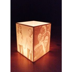 Téglalap asztaldísz