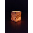 Téglalap alakú mécses